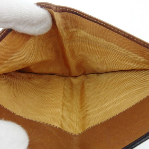 GUCCI W hook purse hose bit leather Authentic used - Picture 7 of 8